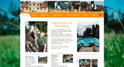 Desktop Screenshot of munkeberg.se